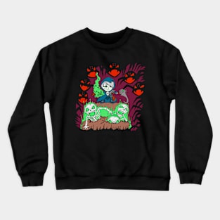 Necromancer vs Spiders Crewneck Sweatshirt